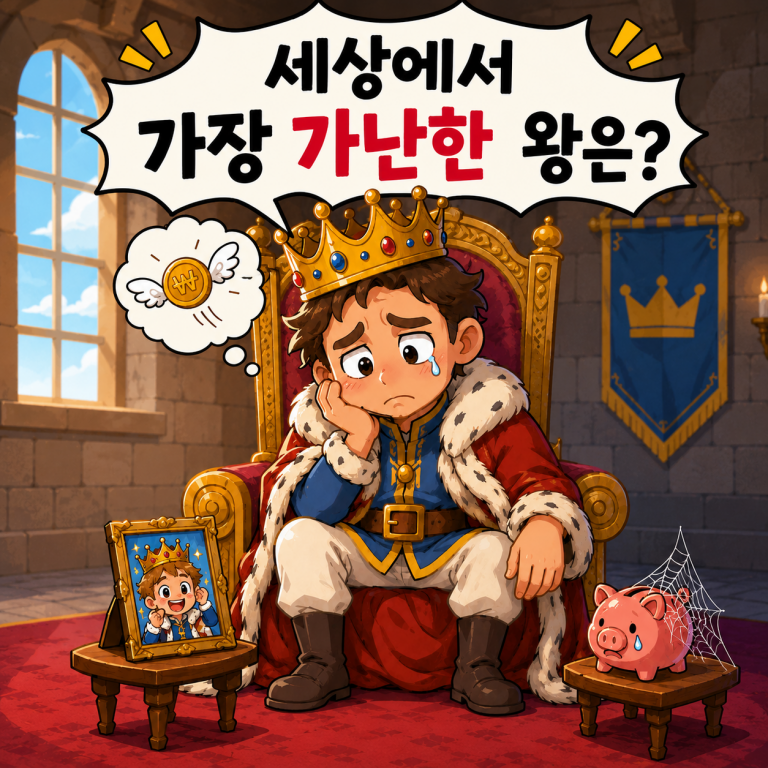 세상에서 가장 가난한 왕은!?
